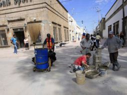 Serias deficiencias se han encontrado en las pasadas obras de remodelación del Centro Histórico de Zapopan. A. GARCÍA  /