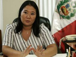 La legisladora Keiko Sofía Fujimori. ESPECIAL  /