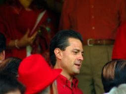 Peña Nieto dijo que ve a su partido de vuelta en la presidencia,  pero falta ver quien será el candidato. NTX  /