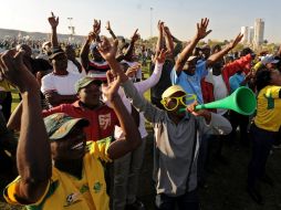 Vuvuzela en Johannesburgo. AFP  /