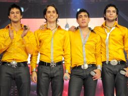 Sebastián, Menny, Agustín y Óscar miembros del equipo amarillo ganaron el primer lugar. EL UNIVERSAL  /