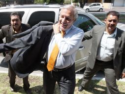 Reunión en Casa Jalisco donde estuvo presente el secretario general de Gobierno, Fernando Guzmán Pérez Peláez. A. CAMACHO  /