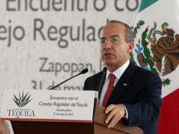 La Presidencia de la República confirmó el viaje de Clderón a Sudáfrica. E. BARRERA  /