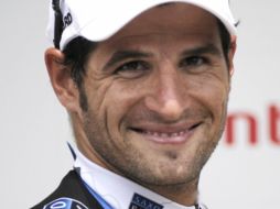 Haedo sonríe tras ganar hoy la segunda etapa del Dauphiné Liberé. AFP  /