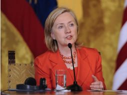 La secretaria de Estado de Estados Unidos, Hillary Clinton en su visita a Ecuador. AFP  /
