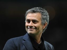 José Mourinho durante la juego de la UEFA Champions League 200809. MEXSPORT  /