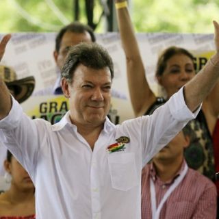 Santos retoma campaña rumbo a segunda vuelta colombiana