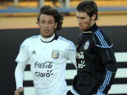 Heinze asegura que el futbol Argentina no depende de Lionel Messi. AFP  /
