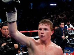 Saúl 'El Canelo' Álvarez empezará su preparación este jueves de cara al enfrentamiento contra Luis Cuello. MEXSPORT  /