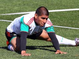 Carlos Salcido, zaguero del equipo mexicano. NTX  /