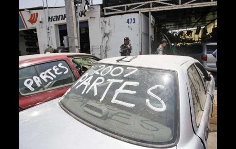 Las ganancias por robo de autos y autopartes en el país estarían alcanzando los 30 mil millones de pesos anuales. A. GARCÍA  /