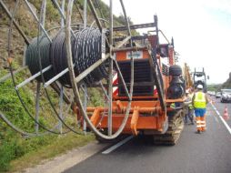 La red de fibra óptica abarca un tendido de 20 mil kilómetros. ESPECIAL  /