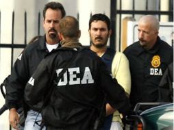 La detención se llevó a cabo en colaboración con policías estatales y locales. EL UNIVERSAL  /