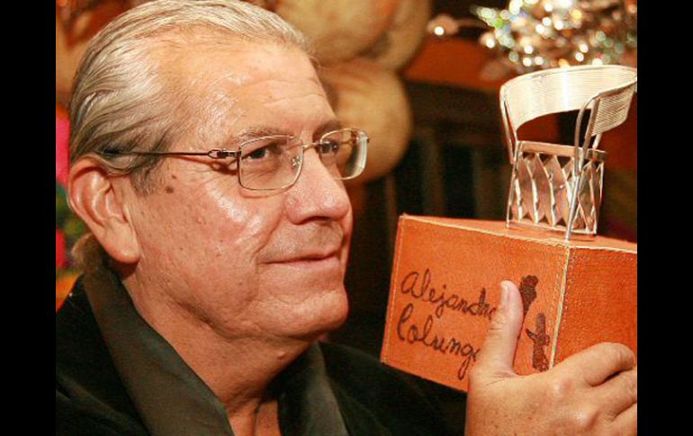 El escultor Alejandro Colunga será distinguido el próximo 16 de junio en el salón México del Hotel Hilton. ARCHIVO INFORMADOR  /