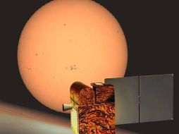 El Picard medirá la velocidad de la rotación del Sol, la intensidad de sus rayos, entre otras cosas. CNES  /