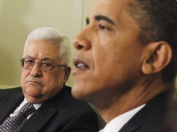 El líder palestino se reunió el miércoles con el presidente Barack Obama. AP  /