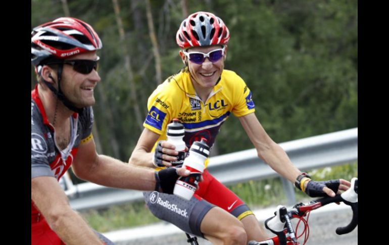 Janez Brajkovic sigue por delante en la competencia de Dauphiné Liberé.  /