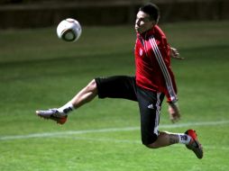 Marek Hamsik durante un entrenamiento previado de la Selección de Eslovaquia. EFE  /