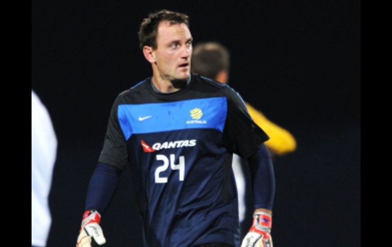 Eugene Galekovic reemplazó a Jones en el cuadro australiano. AFP  /