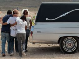 El joven fue enterrado ayer en Cuidad Juárez, Chihuahua. AFP  /