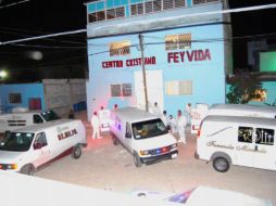 De los decesos, 19 se registraron en el ataque al centro de rehabilitación 'Fe y vida' en Chihuahua. EFE  /