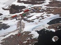La estación australiana de Casey, dedicada a la investigación, que se encuentra en la Antártida. AFP  /