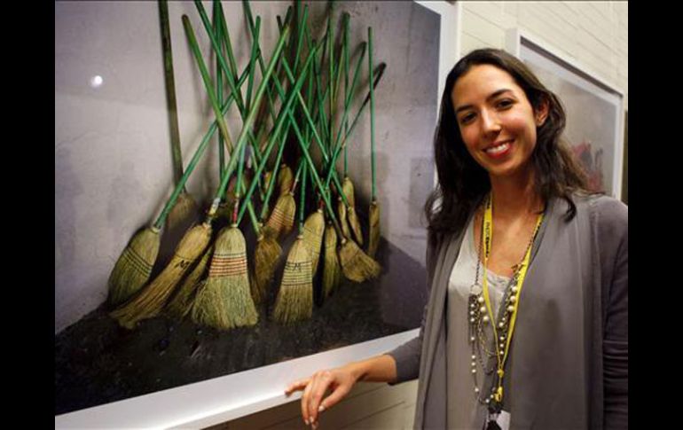 La artista ha expuesto de forma individual y colectiva en México y Europa. EFE  /