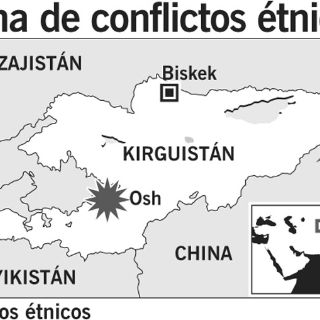 Choques cobran 46 vidas en Kirguistán