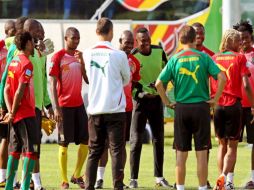 La Selección de Cmarún así como los 31 llegan sin problemas de dopaje al Mundial de Sudáfrica. EFE  /