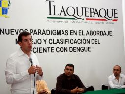 El taller fue inaugurado por el presidente municipal, Miguel Castro Reynoso. A. HINOJOSA  /