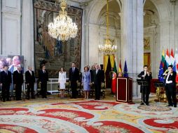 El acto conmemorativo del 25 aniversario del Tratado de Adhesión de España y Portugal a la Unión Europea. EFE  /