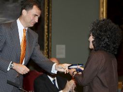 Es la primera mujer galardonada con el Premio Velázquez. EFE  /
