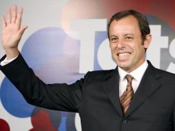 El presidente electo del Barcelona, Sandro Rosell. EFE  /