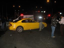 Peritos del IJCF localizaron un casquillo un proyectil deformado calibre .9 milímetros en la escena del crimen. ESPECIAL  /