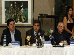 Carlos Burgara, Jorge Salinas Osornio y Guillermo Martínez Mora externaron postura sobre el nuevo estudio de movilidad. E. BARRERA  /