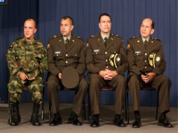 FARC los tenían recluidos y pretendían celebrar el 53 cumpleaños de Mendieta. EFE  /