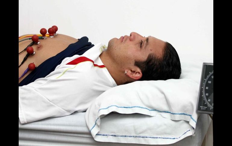 El jugador del Guadalajara, Héctor Reynoso. MEXSPORT  /