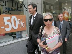 Delegación del FMI y de CE en Atenas para ver el cumplimiento del ajuste. EFE  /