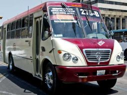 Aspecto de la imagen renovada de las unidades de transporte público. E. BARRERA  /