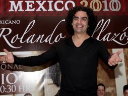 Comentó que el disco de música mexicana contiene temas como 'Bésame mucho'. NTX  /