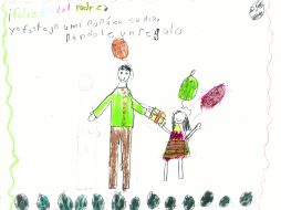 Tu papá aprecia el cariño que le tienes.  /