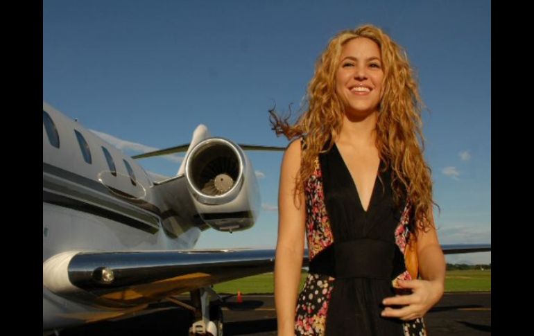 Shakira estuvo en Bombay, India, en el año 2007. AFP  /