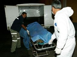 Al lugar acudieron elementos del Servicio Médico Forense. ARCHIVO  /