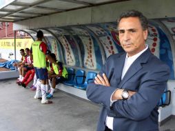 José Luis Real estará a cargo del plantel en los trabajos de cancha. MEXSPORT  /