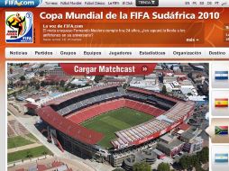 La FIFA anunció un nuevo récord para los visitantes de su sitio web. ES.FIFA.COM  /