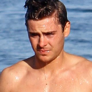 Zac Efron presume su anatomía en la playa
