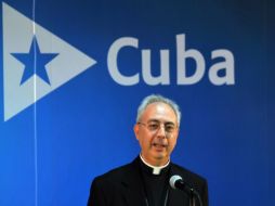 Mamberti viajó a la isla para conmemorar los 75 años de relaciones  de Cuba con el Vaticano. NTX  /