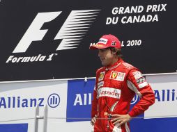 Fernando Alonso, quien finalizó tercero en Montreal, manifestó en su blog su deseo de ganar ante sus compatriotas en Valencia. REUTERS  /