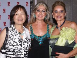 Mingchen Keller, Almendra Morquecho y Lorenza Dipp.  /