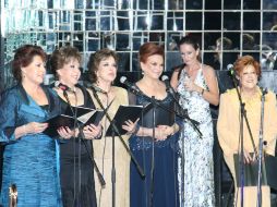 Kalina, Rosamaría, Anita, Luz Elena, Mariana y Carmen Teresa.  /